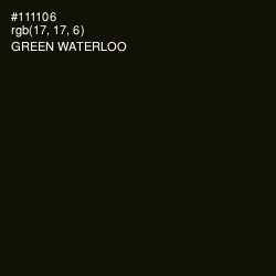 #111106 - Green Waterloo Color Image